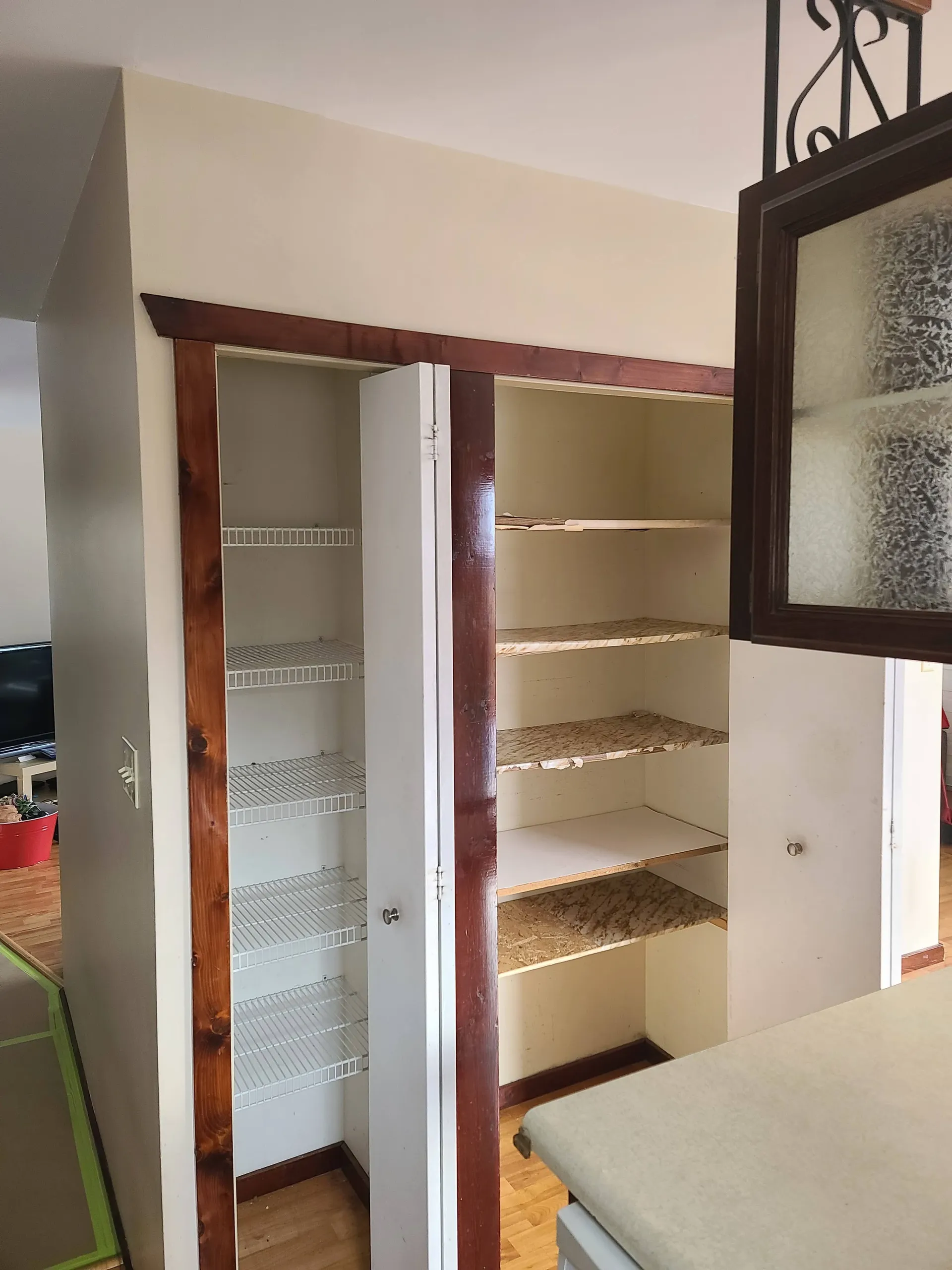 Pantry or closet shelving
